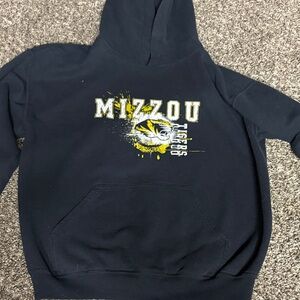Gildan Black Mizzou Tigers Hoodie